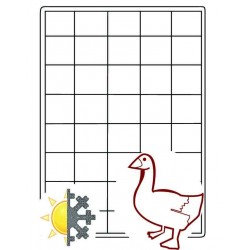 Couette 90% duvet d'oies -...