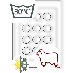 Couette en laine lavable -...